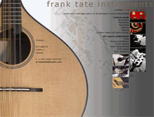 Tablet Screenshot of franktateinstruments.com
